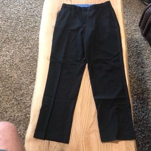 Izod black dress pants